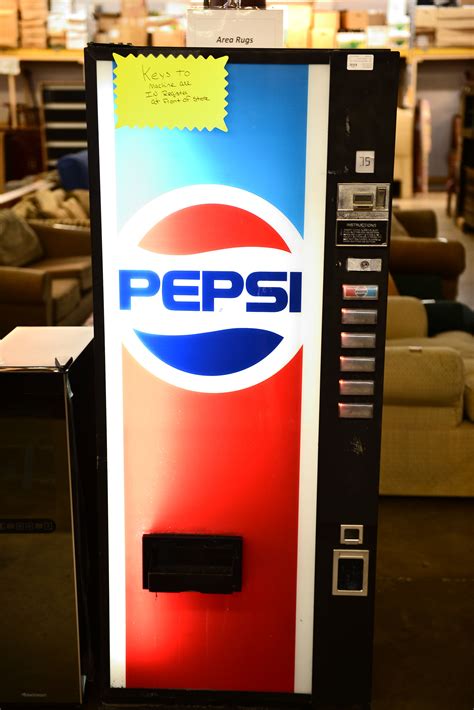 Free delivery and placement of all. . Pepsi machines by year